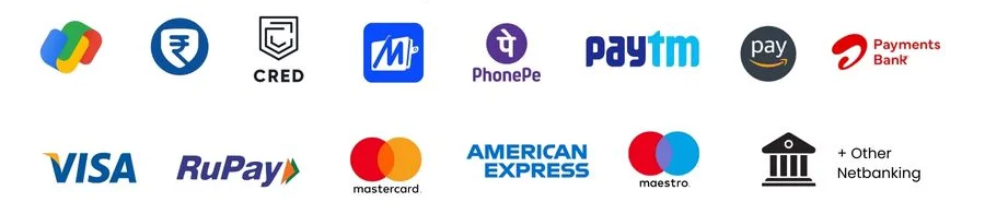 Supported payment methods